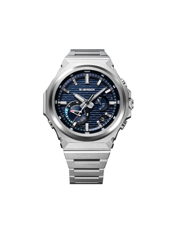 G-SHOCK G-STEEL GST-B1000. Čelični sportski sat sa teget brojčanikom. Sadrži Bluetooth, solarno napajanje i vrhunsku otpornost na udarce. Vodootporan 200m.