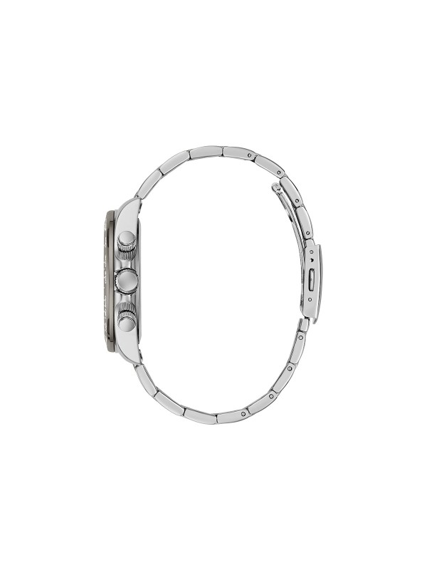 GUESS Arthur GW1058G1 muški sportski hronograf. Čelično kućište od 42mm sa gunmetal koronom i ledeno plavim brojčanikom. Vodootporan 50m.