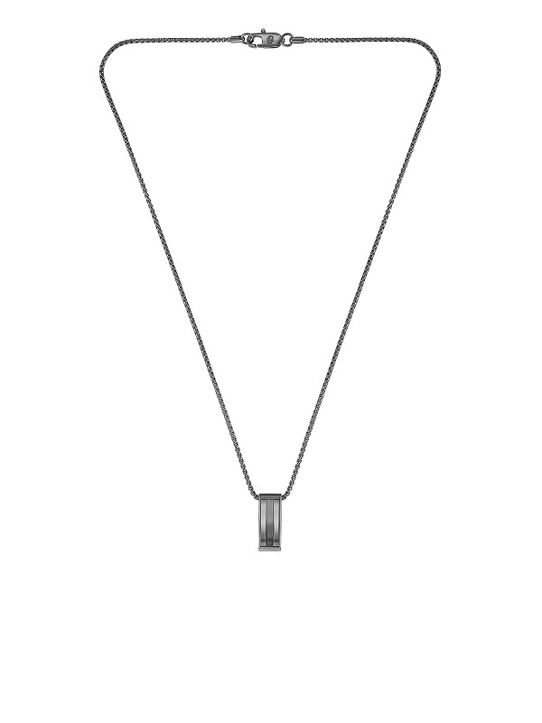 Muška ogrlica od nerđajućeg čelika u crnoj boji iz Brooks kolekcije. Elegantna i moderna, savršena za svaki dan. Kupite odmah online!