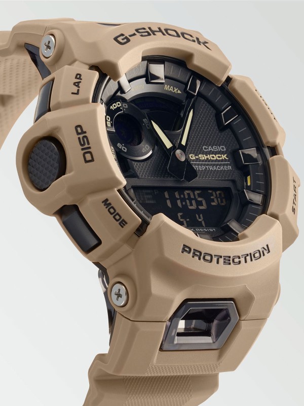 Muški G-SHOCK G-SQUAD sportski sat sa Bluetooth tehnologijom i podrškom za Strava aplikaciju. Analogno-digitalni prikaz i otpornost na udarce. Naruči online!