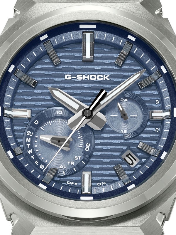 Muški G-SHOCK G-STEEL sat od nerđajućeg čelika sa gumenom narukvicom. Solarno napajanje, Bluetooth i otpornost na udarce. Naruči online!
