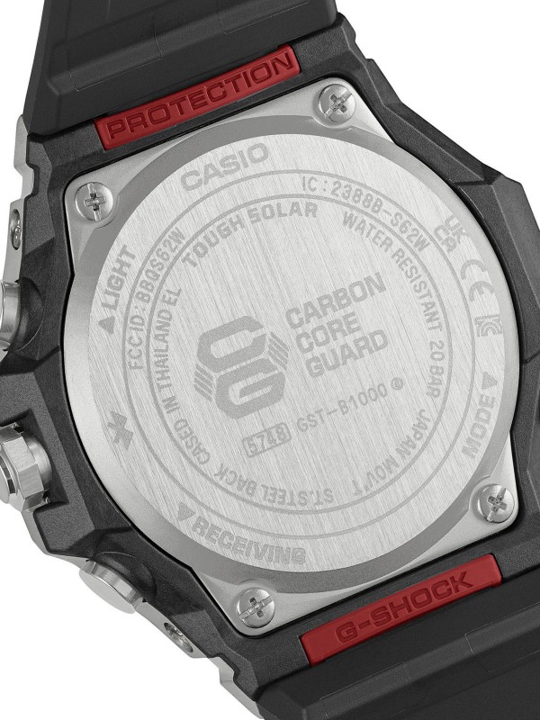 Muški G-Shock G-Steel sat od nerđajućeg čelika i karbonskih vlakana. Solarno napajanje, Bluetooth, super osvetljenje i otpornost na udarce. Naruči online!