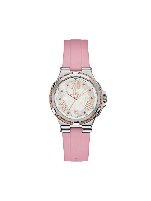Product Story: LADIES COLOR
prečnik kućišta: 36mm
kućište: NERĐAJUĆI ČELIK U KOMBINACIJI BOJA SREBRO / RUŽIČASTO ZLATO