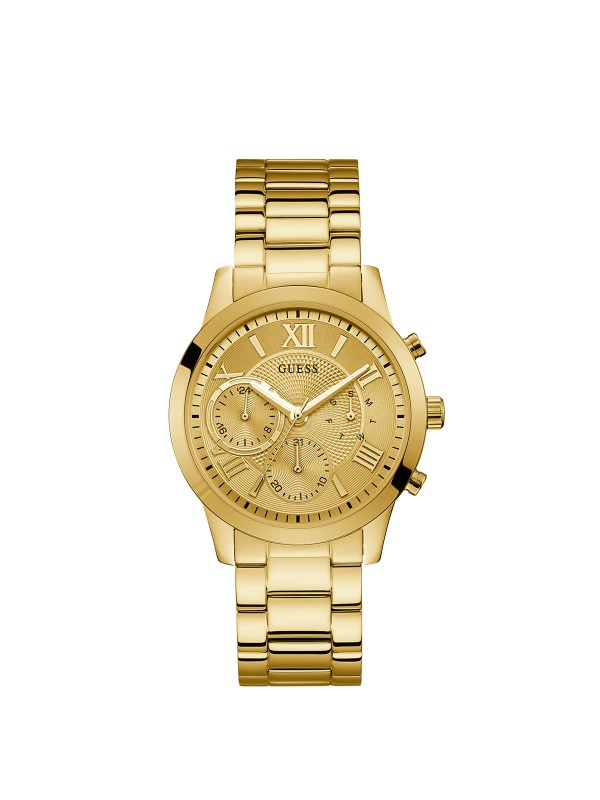 Product story: LADIES GOLD
Prečnik kućišta: 40mm
Kućište: NERĐAJUĆI ČELIK U BOJI ŽUTOG ZLATA
Brojčanik: ŠAMPANJ
Staklo: MINERALNO
Vodootpornost: 50m
Mehanizam: KVARCNI MULTIFUNCTION
Narukvica: NERĐAJUĆI ČELIK U BOJI ŽUTOG ZLATA
