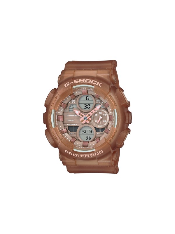 dimenzije kućišta: 49mm (visina od 12-6) / 45,90mm (širina  od 9-3)
težina: 56g
materijal kućišta: gumeno kućište 
materijal narukvice: gumena narukvica 
mehanizam: kvarcni analogno digitalni