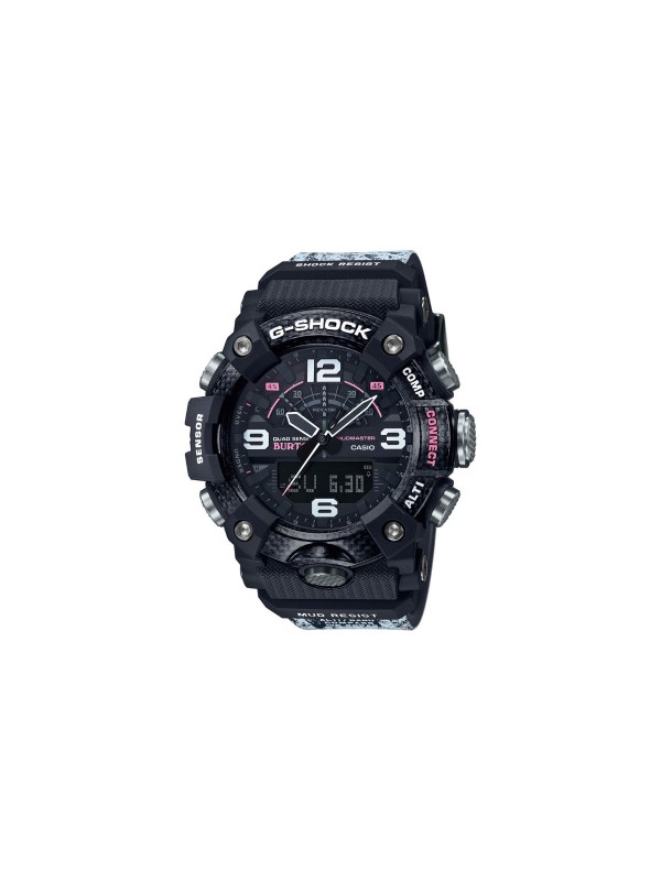 G-Shock Mudmaster sa atraktivnim karbonskim kućištem. Moderan dizajn u kombinaciji crno bele boje. Poručivanje online na Timer.co.rs. Očekujemo Vas.