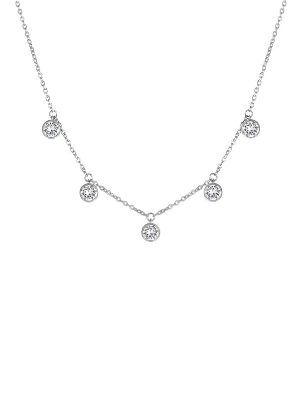 Brosway ogrlica od nerđajućeg čelika u boji žutog  zlata sa Swarovski kristalima u raznim bojama. Poručite već danas na Timer.co.rs, dostava je besplatna.