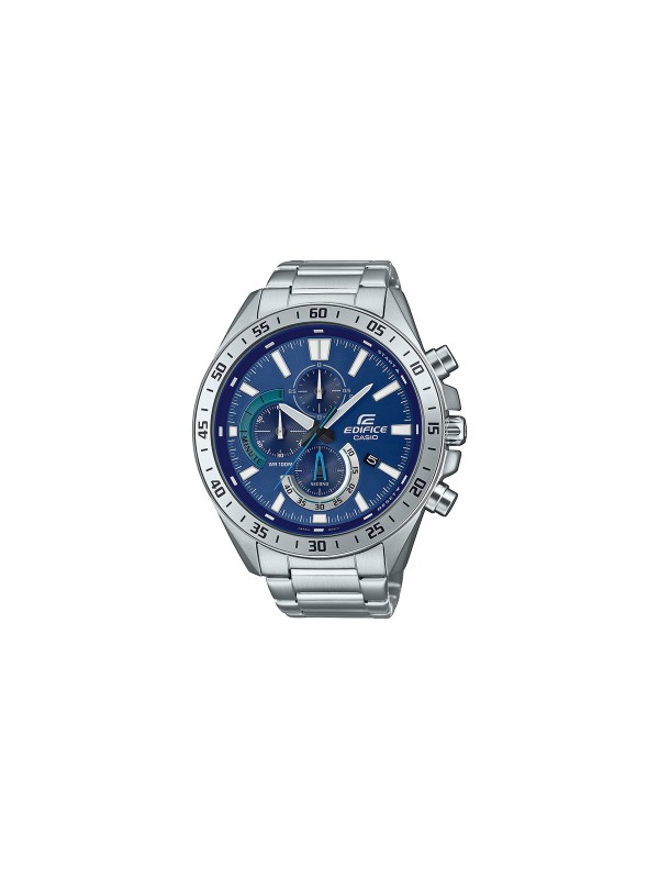 Visoko kvalitetan CASIO EDIFICE novi muški sat iz Classic kolekcije, modernog dizajna, inspirisan motosportom. Odiše brzinom i inteligencijom.