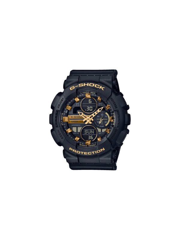 G-Shock GMA-S140M-1AER ženski ručni sat sa gumenom narukvicom. Ima LED osvetljenje, 5 dnevnih alarma i vodootporan je do 100m. Poručite.