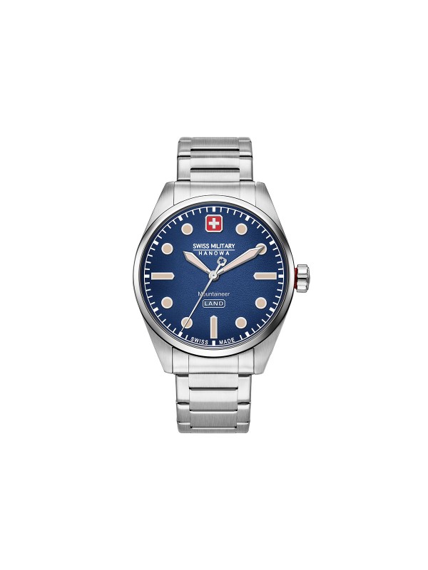 Swiss Military Hanowa Mountaineer je ručni sat visoke preciznosti i otpornosti. Odaberite ga sa plavim brojčanikom i poručite u Timer.co.rs online shop-u.