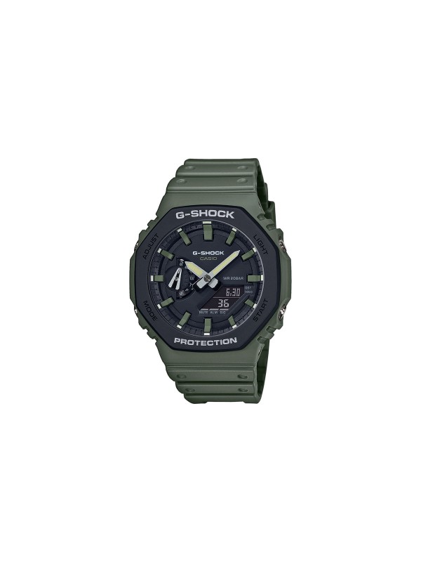 Upoznajte analogno digitalni muški ručni sat iz G-SHOCK Original kolekcije napravljen od posebne smole ojačane karbonskim vlaknima. Poručite ga na sajtu.
