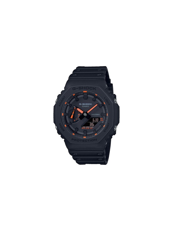 G-Shock Neon Accent - sat koji ne prolazi nezapaženo. Odaberite GA-2100-1A4ER model sa narandžastim detaljima i poručite u Timer.co.rs online shop-u.