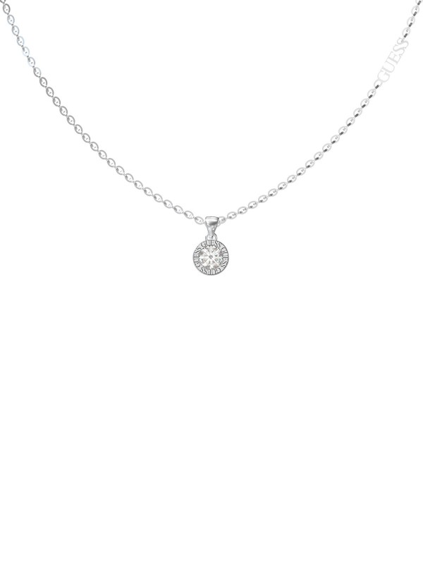 Color My Day ogrlicu, model od nerđajućeg čelika u boji srebra i sa priveskom od belih cirkona, lako poručite putem Timer.co.rs online shop-a.