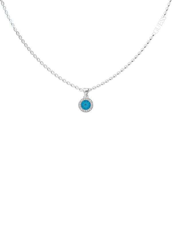 Color My Day ogrlicu, model od nerđajućeg čelika u boji srebra i sa priveskom od plavih cirkona, lako poručite putem S&L Jokić online shop-a.