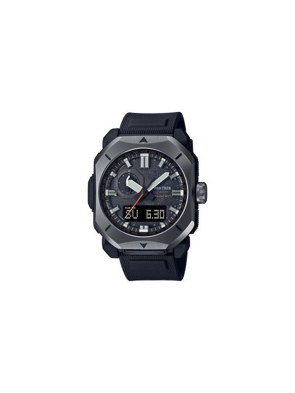 Casio Pro Trek PRW-6900Y-1ER ručni sat - model sa osmougaonim čeličnim kućištem i gumenom narukvicom, lako poručite putem Timer.co.rs online shop-a.