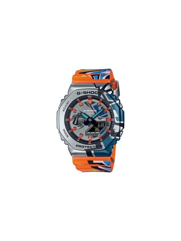 G-Shock GM-2100SS-1AER ručni sat - limitirani model čuvenog G-Shock dizajna sa gumenom narukvicom, lako poručite putem Timer.co.rs online shop-a.