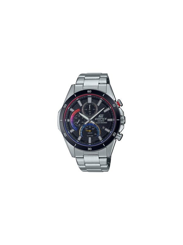 Otporan sat elegantnog dizajna sa detaljima inspirisanim auto-moto sportom - Edifice Heat Gradation muški sat. Poručite u Timer.co.rs online prodavnici.