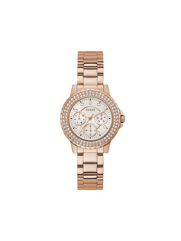 Rose gold Guess ženski sat CROWN JEWEL GW0410L3 pronađite u Timer.co.rs online prodavnici. Lako ga poručite i ubrzo očekujte na adresi.