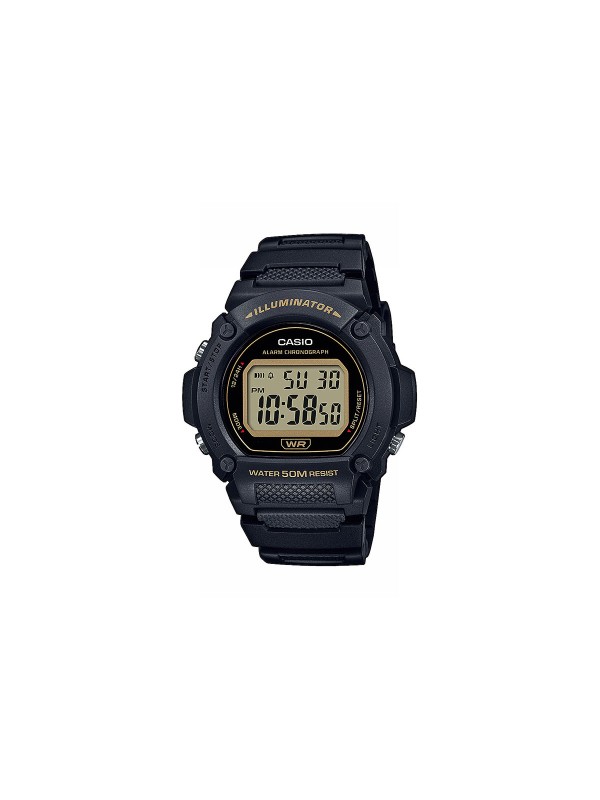 Elegantan i klasičan Casio Collection Men W-219H-1A2VEF muški sat sa legendarnim kvadratnim kućištem. Otkrijte ga u punom sjaju i poručite na sajtu Timer.co.rs!