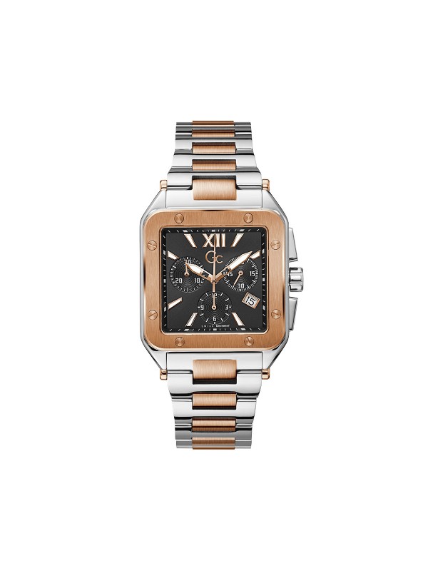 Gc Couture Square u boji srebra je klasik koji ne izlazi iz mode! Brzo i lako poručite model sa crnim brojčanikom u Timer.co.rs online prodavnici.