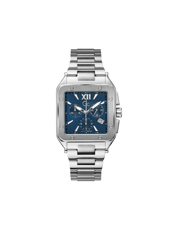 Gc Couture Square u boji srebra je klasik koji ne izlazi iz mode! Brzo i lako poručite model sa plavim brojčanikom u Timer.co.rs online prodavnici.