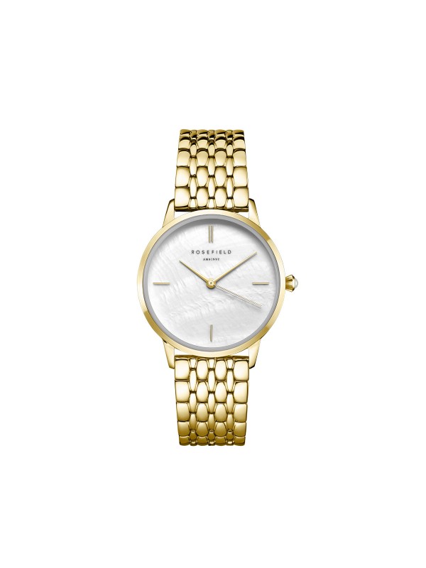 Rosefield Pearl Edit analogni ručni sat u boji žutog zlata pronađite u asortimanu u Timer.co.rs online shop-a, lako poručite i ubrzo očekujte na adresi.