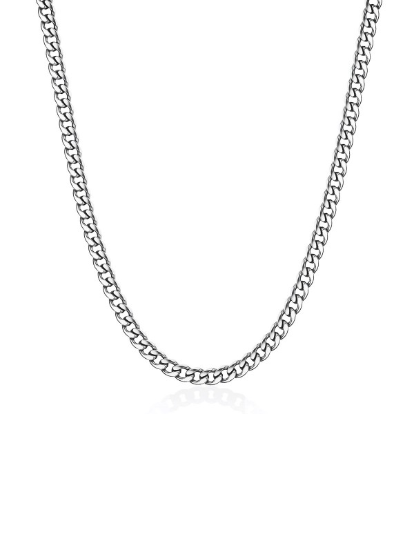 Brosway Ink mušku ogrlicu od nerđajućeg čelika u boji srebra - model dužine 75cm, brzo i lako poručite putem Timer.co.rs online prodavnice na kućnu adresu.