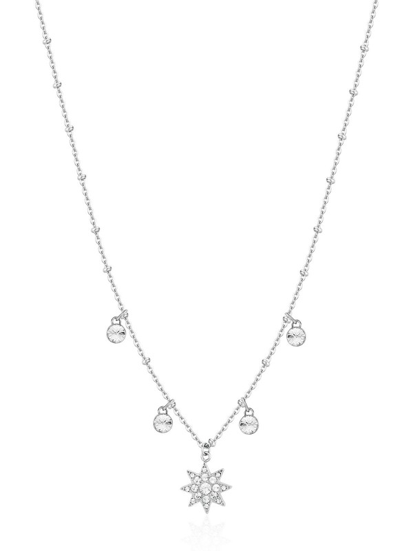 Brosway Chakra žensku ogrlicu u boji srebra - model sa priveskom u obliku zvezde sa graviranom porukom na poleđini, poručite putem S&L online shop-a.