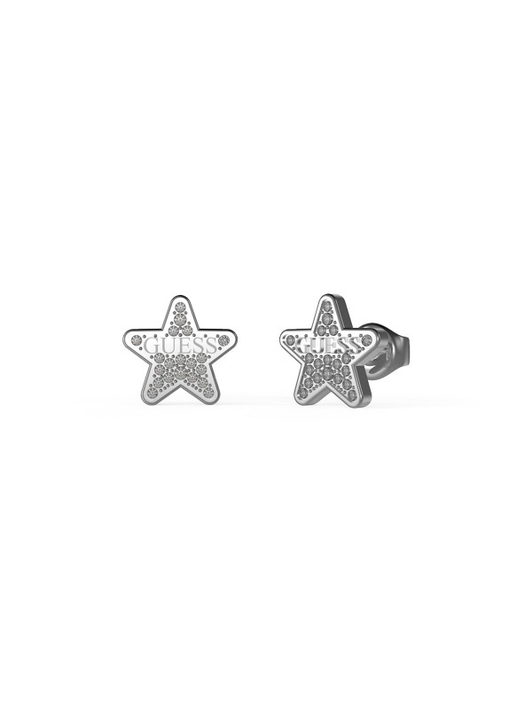 GUESS Studs Party ženske minđuše - model u boji srebra u obliku zvezde veličine 11mm, brzo i lako poručite putem Timer.co.rs online prodavnice.