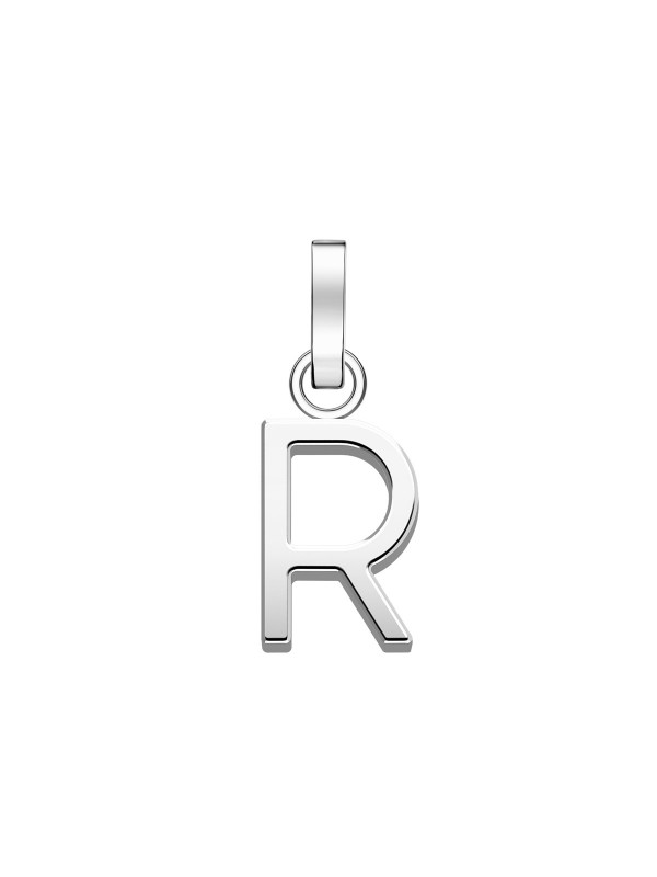 Rosefield privezak u obliku slova R - modni detalj izrađen od nerđajućeg čelika u boji srebra, brzo i lako poručite putem Timer.co.rs online prodavnice.
