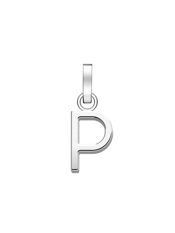 Rosefield privezak u obliku slova P - modni detalj izrađen od nerđajućeg čelika u boji srebra, brzo i lako poručite putem Timer.co.rs online prodavnice.