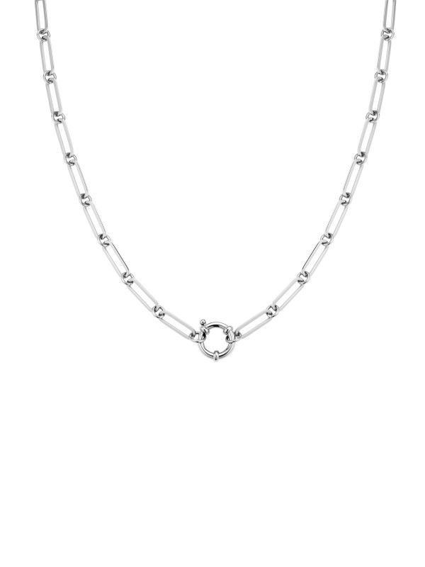 Rosefield Chunky Chain žensku ogrlicu -  model od nerđajućeg čelika sa prevlakom u boji srebra, brzo i lako poručite putem Timer.co.rs online prodavnice.