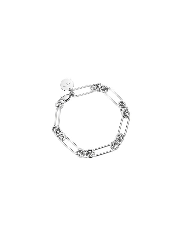 Rosefield Bold Chain žensku narukvicu sa biserima - model od nerđajućeg čelika sa prevlakom u boji srebra, lako poručite putem Timer.co.rs online prodavnice.