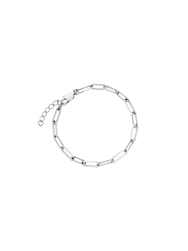 Rosefield Hammered Chain žensku narukvicu - model od nerđajućeg čelika sa prevlakom u boji srebra, brzo i lako poručite putem Timer.co.rs online prodavnice.