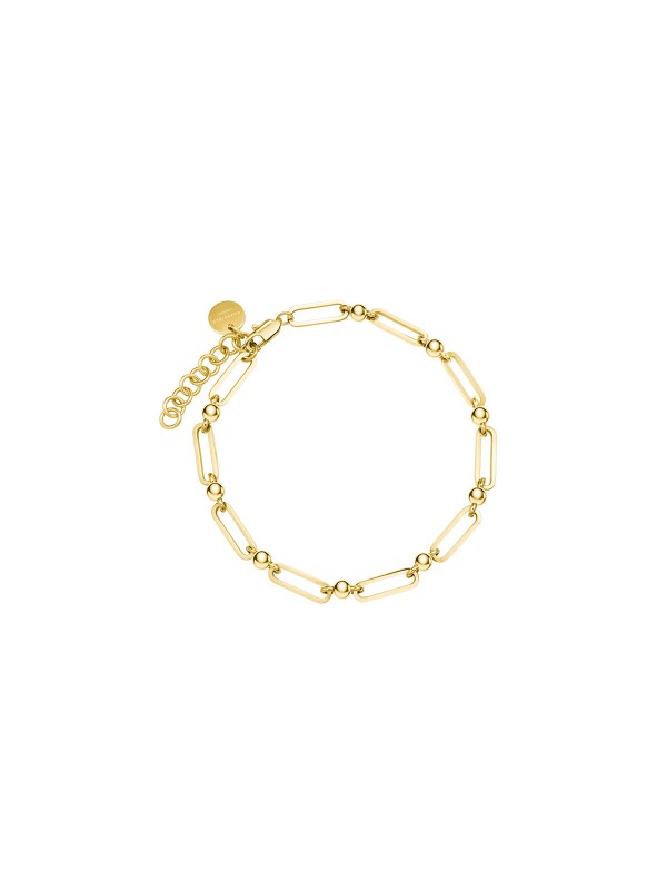 Rosefield Dotted Multi-Link žensku narukvicu - model sa prevlakom od 14ct žutog zlata, brzo i lako poručite putem Timer.co.rs online prodavnice.