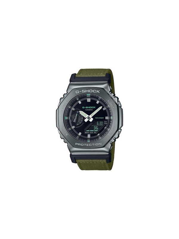 G-Shock analogno digitalni muški ručni sat, GM-2100CB-3AER model Utility Metal serije, brzo i lako poručite putem S&L Jokić online prodavnice.