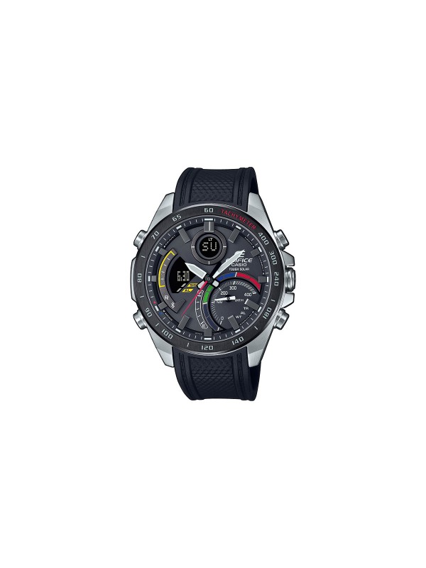 Edifice Bluetooth muški ručni sat - model ECB-900MP-1AEF sa čeličnim kućištem i gumenom narukvicom, lako poručite putem Timer.co.rs online shop-a.
