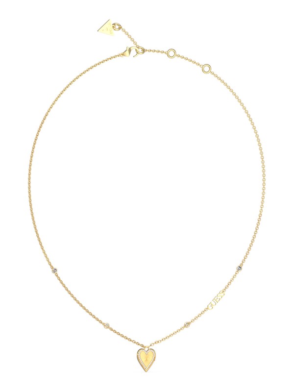 Luksuzna elegancija ženske ogilice - GUESS LOVE ME TENDER - Podesiva dužina ✔️ Fall 2023 kolekcija ✔️ Motiv SRCE ✔️ Izaberite najbolje - Poručite online!