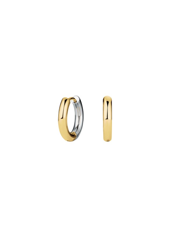Savršen izbor za modernu ženu - ROSEFIELD DUOTONE HOOPS GOLD - Nerđajući čelik ✔️Dostupno u dve boje ✔️- Poručite online!