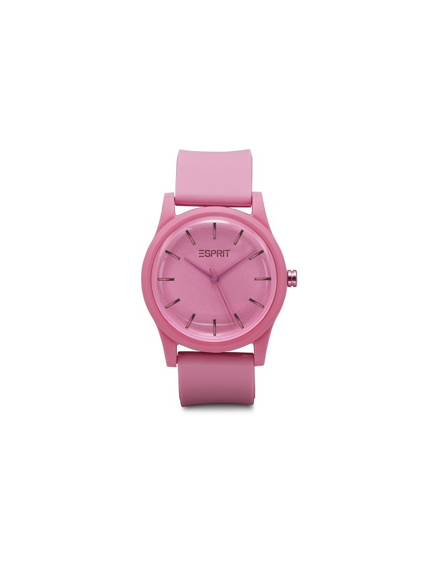 Trend ženski sat - ESPRIT JOY - Pink silikonska narukvica ✔️Mineralno staklo ✔️Kvarcni mehanizam ✔️- Poručite online!