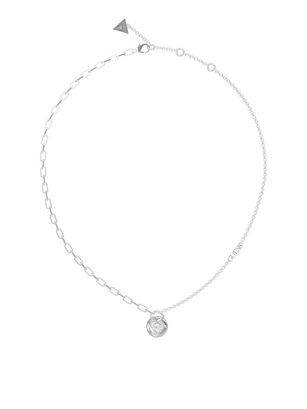 Pokažite svoj jedinstevni stil sa ovom ogrlicom - GUESS ROLLING HEARTS - Podesiva dužina ✔️Krug sa crikonima u obliku srca ✔️Kvalitet ✔️- Poručite online!