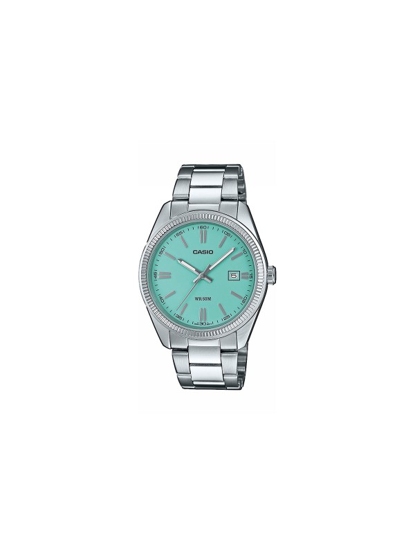 Muški sat sat sa svetlo plavim brojčanikom - CASIO BLUE - Model koji poseduje NEON displej i displej za datum -Izaberite najbolje - Poručite online!