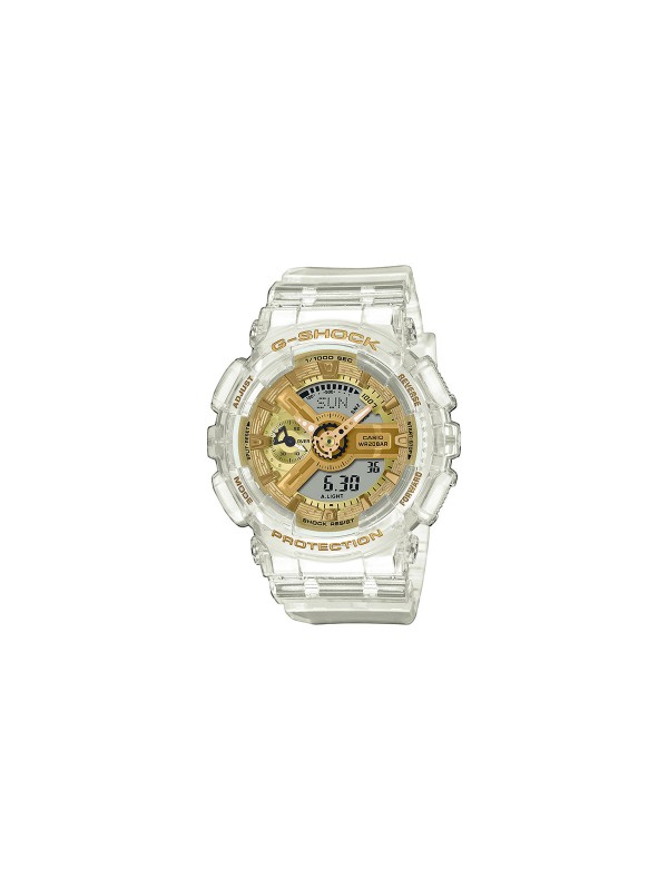Sa gumenim kućištem, svetskim vremenom i štopericom, G-SHOCK GMA-S110SG-7AER je pripremljen za svaku avanturu. Posetite Timer.co.rs.