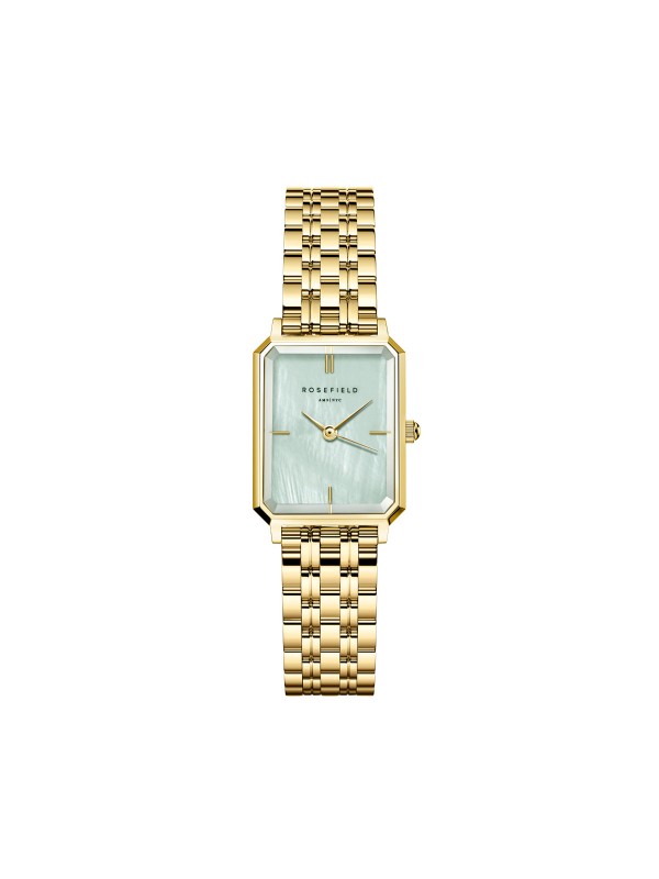 Otkrijte instant klasik - ROSEFIELD OCTAGONE XS sat u zlatnoj boji. Savršen za manji zglob, sa elegantnim detaljima dizajna. Kupite online.