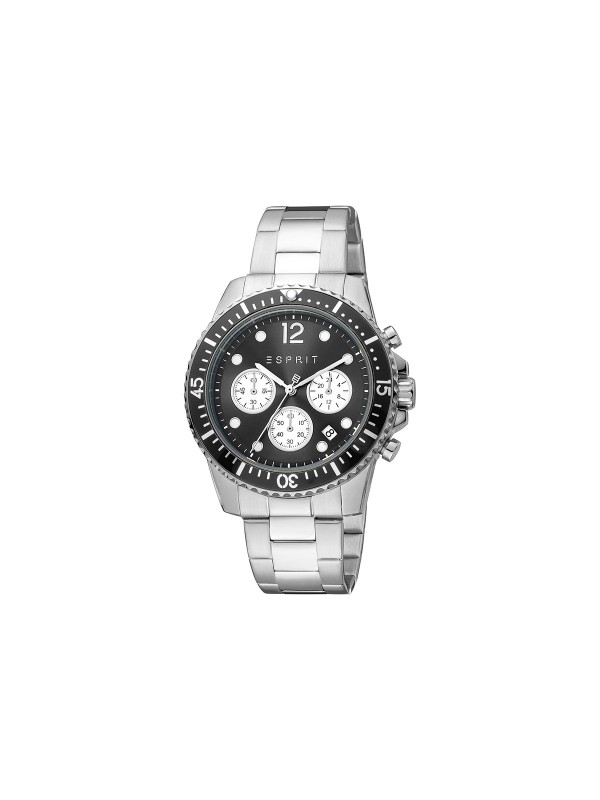 Esprit muški ručni sat (ES1G373M0075) od nerđajućeg čelika u boji srebra - model sa crnim brojčanikom, lako poručite putem Timer.co.rs online prodavnice.