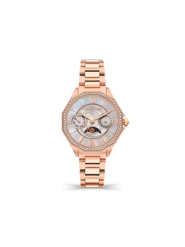 Cerruti 1881 Jesina ženski ručni sat sa belim brojčanikom - model od nerđajućeg čelika u boji ružičastog zlata, poručite putem Timer.co.rs online shop-a.
