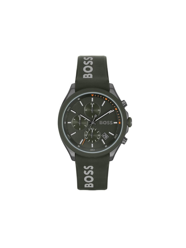 Maslinasto zeleni sat - BOSS VELOCITY - Prečnik kućišta 44mm ✔️Mineralno staklo ✔️Nerđajući čelik ✔️ - Poručite online!