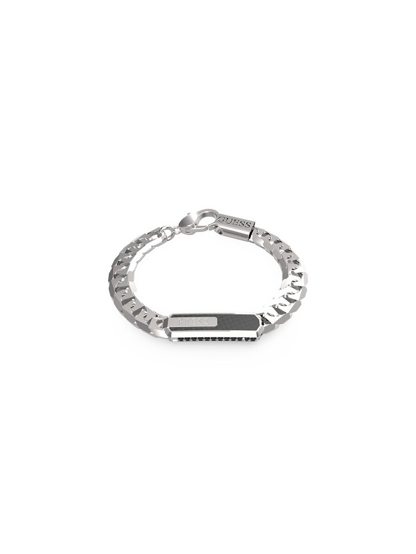 Unikatna moderna muška narukvica - GUESS RACER TAG - Pločica Carbon Fiber✔️Veličina S✔️-Poručite online!