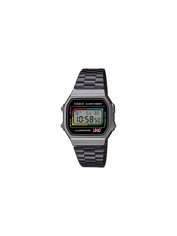 Jedinstveni Casio Vintage sat u saradnji sa UNO™ igrom! Oživite nostalgiju uz elegantan dizajn i specijalno pakovanje od recikliranih materijala.