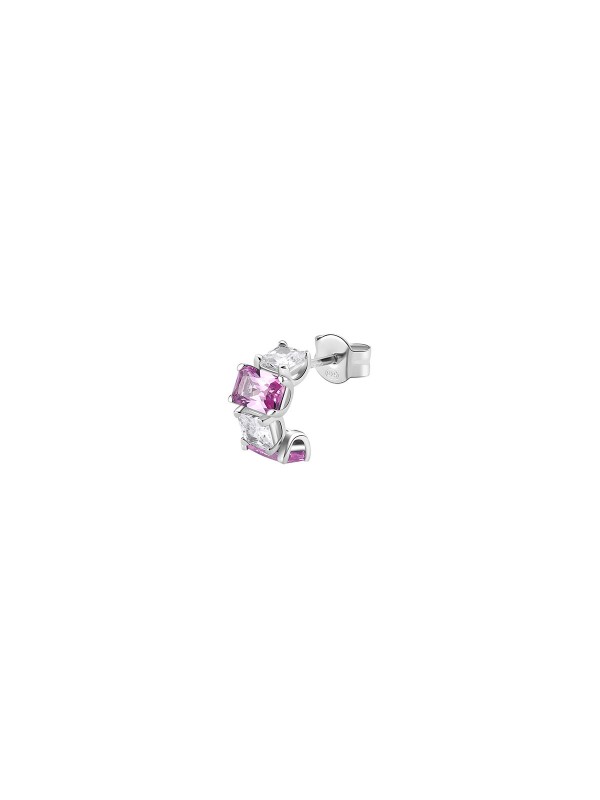 Elegancija i stil u jednom - BROSWAY FANCY VIBRANT PINK - Veličina 11mm ✔️Srebro ✔️Roze baget cirkoni ✔️- Poručite online!